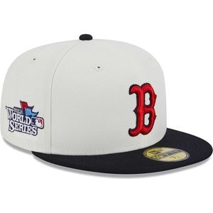 Boston Red Sox 2013 World Series New Era hat Navy/stone size 7 1/4